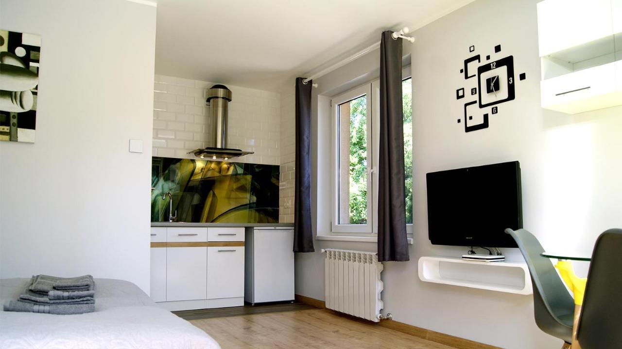 Mini Studio Lägenhet Augustów Exteriör bild